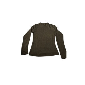 Vintage Musera Men's Wool Pullover Sweater Brown Size M Long Sleeve